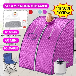 Sauna Generator For Sauna SPA larger Tent Portable STEAM BATH Lose Weight Detox Therapy Steam Fold Sauna Cabin