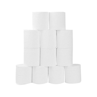 12 Rolls/Lot Fast Shopping Toilet Roll Paper 4 Layers Home Bath Toilet Roll Paper Primary Wood Pulp