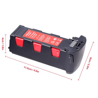 Drones Battery for Hubsan H117S Zino GPS RC Quadcopter Spare Parts 11.4V Battery 11.4v 4200mAh (7)