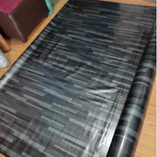 Stylish Wood Design Rubberized Linoleum Floor Mat