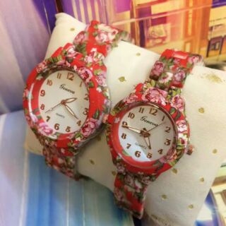 Floral couple Fashion Watch (8)