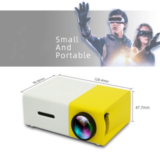 YG300 Mini Pocket LED Projector 1080P AV HDMI Multimedia Home Theater Cinema ☆BrZoneSeMall