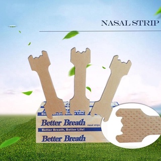 【BEST SELLER】 50 Pcs Breathe Right Better Nasal Strip Anti Snoring Strips Easier Better Breath