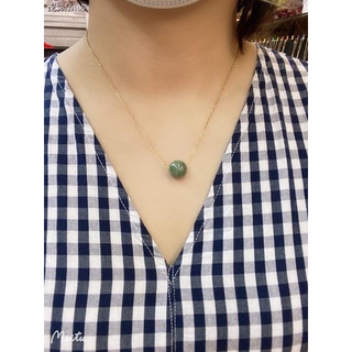 ♧Jade lucky charm necklace