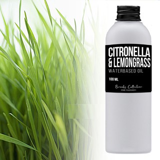 Brooks Collection Citronella & Lemongrass Water based Waterbased Oil 100mL
