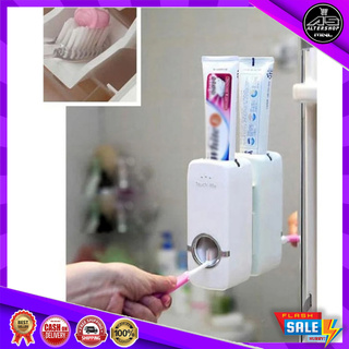 Original Automatic Toothpaste Dispenser With Toothbrush Holder | Wall Mounted Automatic.