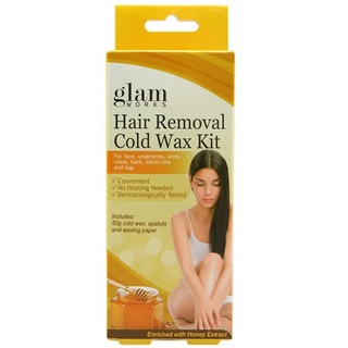Glamworks Honey Cold Wax kit 50g