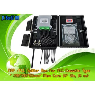 NAP /PLC Splitter Box * For PLC Cassette Type * 292*218*83mm