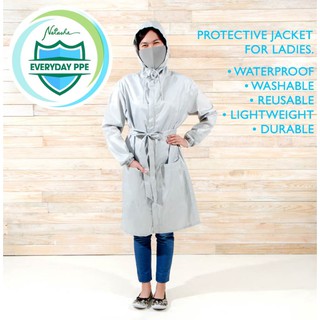 Natasha PPE Trench Jacket with Pockets (1)
