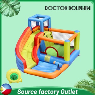 ☀In Stock☀Children's inflatable castle bouncy castle inflatable playground inflatable slide