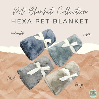 Fleece Pet Blanket Hexa Quilted Pet Blanket Velvet Baby Blanket Baby Mat Pet Mat Travel Blanket