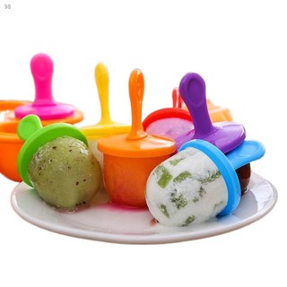 *mga kalakal sa stock*✽Baby Popsicle Molds Breastmilk Ice Pop Maker for Teething Babies DIY Ice Crea