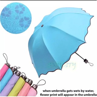 KM Magic UV Folding Sun/Rain Windproof Flowering Umbrella (3)