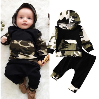 Autumn Winter Pudcoco Baby Boy Clothes Set 0-3 Year Casual Toddler Kids Newborn Hooded Tops Pants 2Pcs Outfits Set W6bn