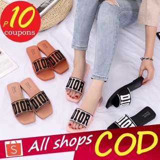 Good Quality Korean Summer Women shoes Open Toe Flat Sandals Casual Indoor Slippers