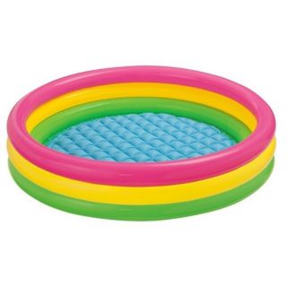 COD Intex 3-Ring Inflatable Outdoor Swimming Pool (2)
