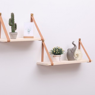 Single Layer Hanging Rack | Wooden Shelves | Floating Shelf