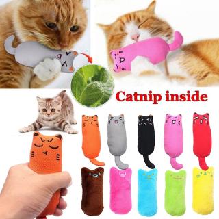 2 Style Catnip Pets Cat Pillow Toy Teeth Grinding Claws Pet Funny Toys Plush Pet Catnip ToyS (1)