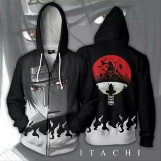 Itachi Anime Jacket / 3d Naruto Jacket / Kakashi Jacket