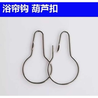 stainless shower curtain hook 12pcs