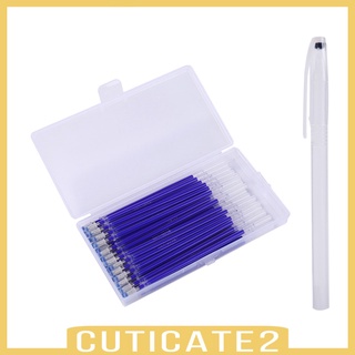 [CUTICATE2] 40pcs Heat Erasable Pens Refills for Quilting Sewing Dressmaking