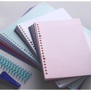 Notebooks & Papers﹉㍿Kw-trio binder notebook cover sheet front and back B5/A4