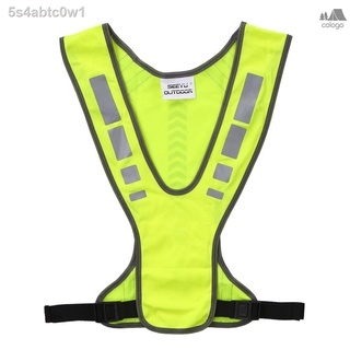 High Visibility Safety Vest Outdoor Sports Running Cycling Reflective Vest with Pocket