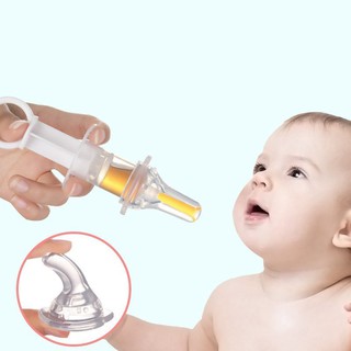 kids☑△✵ED shop Baby Medicine Dispenser Needle Kid Feeder Soft Silicone Syringe Type Safe