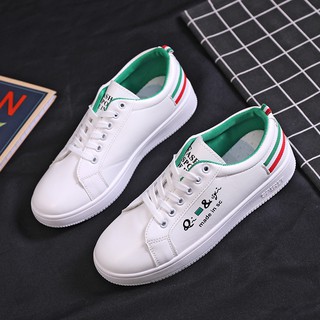 Leather small white shoes summer female new street shooting wild student Korean version of wind shoe