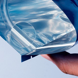 COW_100Pcs 7x10cm Aluminum Foil Waterproof Resealable Ziplock Seal Packaging Bags (5)
