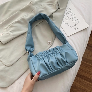 Cloud bag female spring and summer new Miumiu bag OL commuter all-match armpit bag soft shoulder bag handbag (7)
