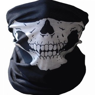 Halloween Headwear Bandana Face Mask Scary Skull Neck Gaiter Headwrap Headband Balaclava Magic Scarf