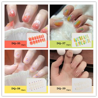 Women 3D Fashion Nail Sticker Waterprrof Nail Art Nail Sticker DQ019 - 038