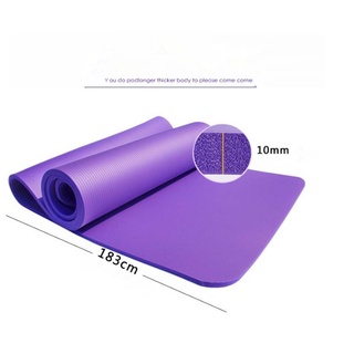 Yoga Mat Anti-skid Sports Fitness Mat Thick EVA Comfort Foam yoga matt for Exercise, Yoga, and Pila (5)