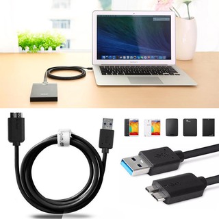 USB 3.0 Male A to Micro B Data External Disk Drive Cable (8)