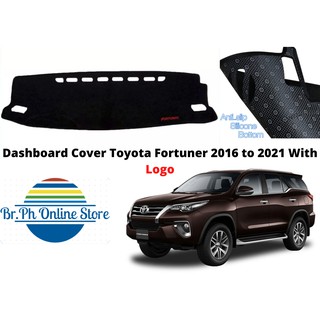 DASHBOARD COVER TOYOTA FORTUNER 2016 to 2021, Insulated Dashboard Cover