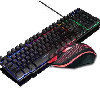 USB GMK-50 Keyboard And Mouse Combo Bundle Wired For Games and Office