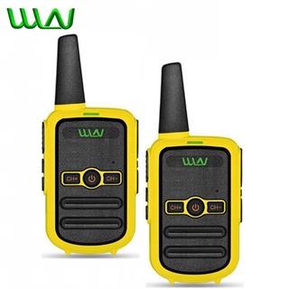 Buy 1 Take 1 WLN KD-C51 5W UHF 16 Channel Two-Way Walkie Talkie Radio(yellow)