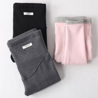 Pregnant Women Fleece Lined Thick Maternity Belly Leggings Thermal Pants