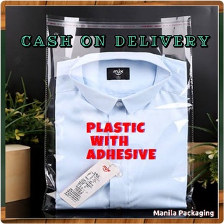 【sale】 With Seal (100 pcs) plastic OPP Plastic for t-shirt with self adhesive