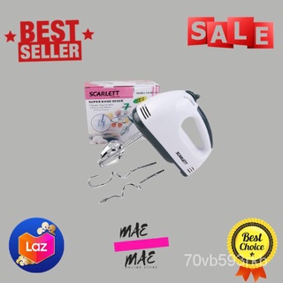 MAE MAE 7 Speed Electric High Grade Super Hand Mixer Pancake/Cupcake Batter Dispenser Whisk Chrome B