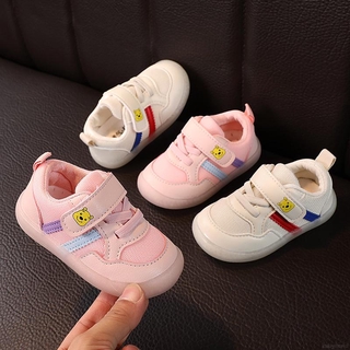 BBWORLD Baby Girls Breathable Cartoon Print Anti-Slip Shoes Sneakers Soft Soled Walking Shoes
