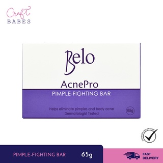 ☋Belo Essentials AcnePro Pimple-fighting Bar 65g - CRAFT BABES