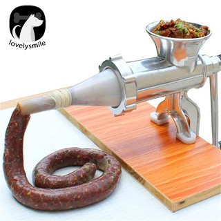 L~✌1Pc Manual Plastic Sausage Stuffer Filler Funnel Maker Tube for Meat Grinder (8)