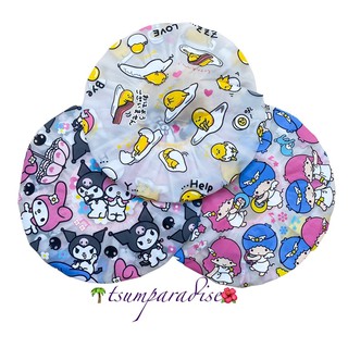 Shower Cap My Melody Cinnamoroll Gudetama Kuromi Little Twin Stars Stitch Snoopy
