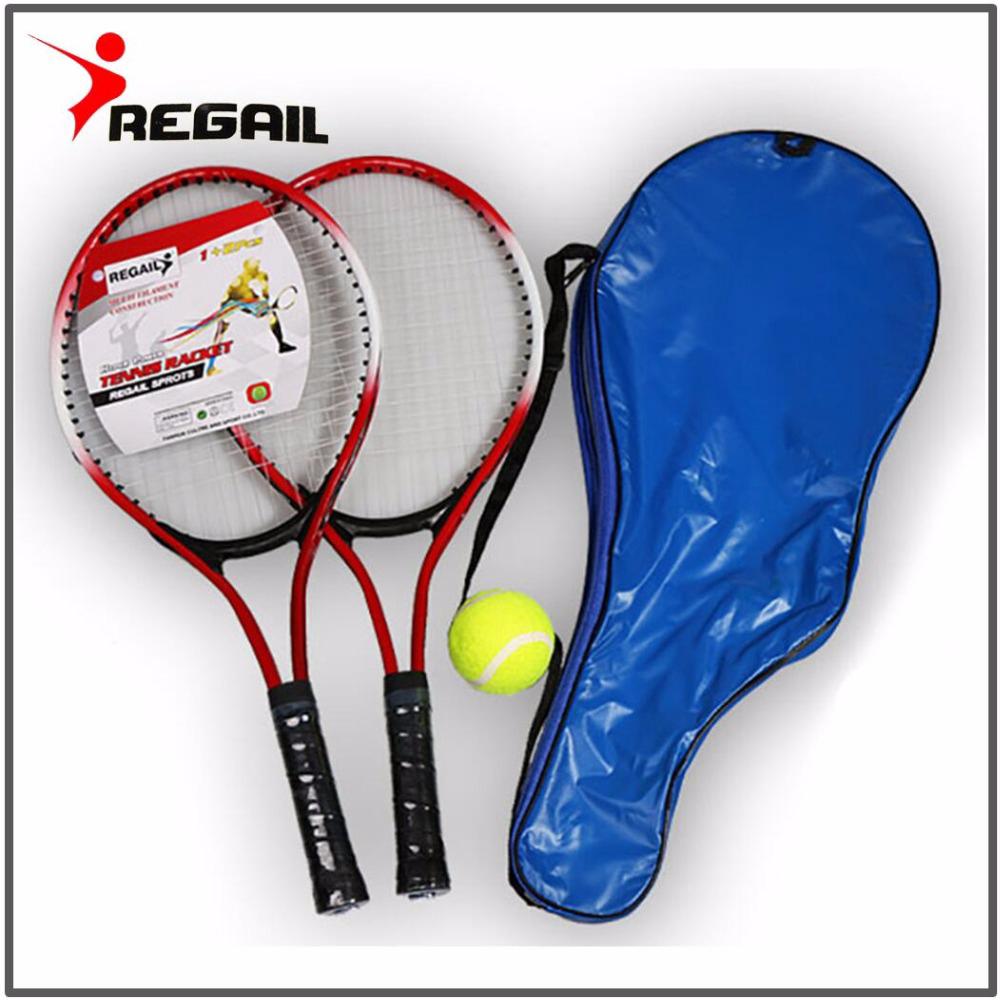 2PCS Teenager's Tennis Racket Carbon Fiber Tennis Bats