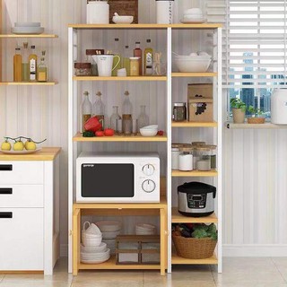 Chloe Shelves Floor-standing multi-layer multi-function kitchen storage racks household space-saving (2)