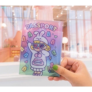 passport cover□☬☂✓❡Bentoy PVC Waterproof Unicorn Passport Case H
