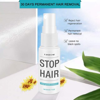 Lanthome Stop Hair Growth Spray - Permanent Hair Removal - Hair Stop Spray