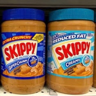Skippy Creamy / Chunky Peanut Butter 48oz
